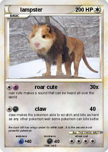 Pokemon lampster