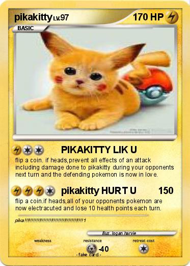 Pokemon pikakitty