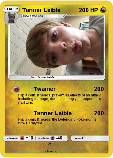 Pokemon Tanner Leible