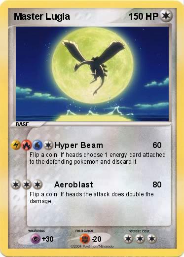 Pokemon Master Lugia