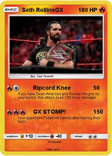 Pokemon Seth RollinsGX