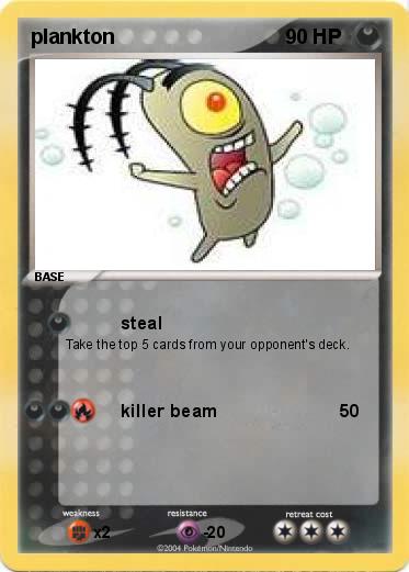 Pokemon plankton