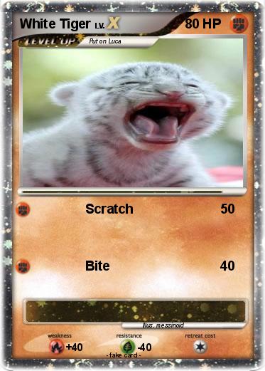 Pokemon White Tiger