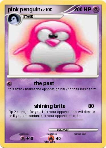 Pokemon pink penguin