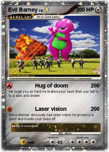 Pokemon Evil Barney
