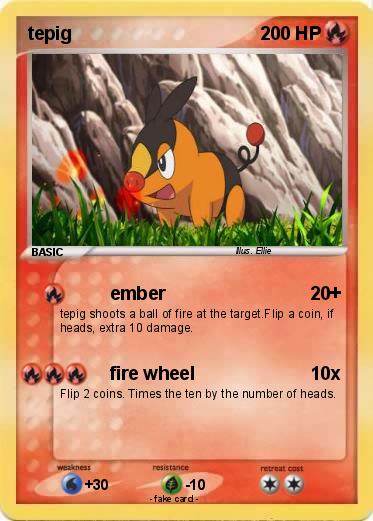 Pokemon tepig