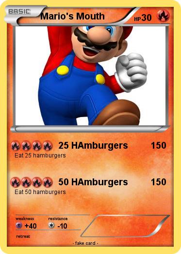 Pokemon Mario's Mouth