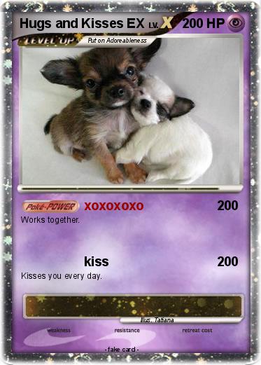 Pokemon Hugs and Kisses EX