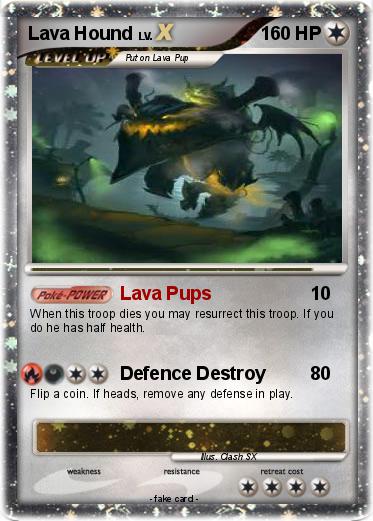 Pokemon Lava Hound