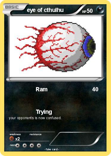Pokemon eye of cthulhu