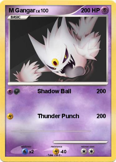Pokemon M Gangar