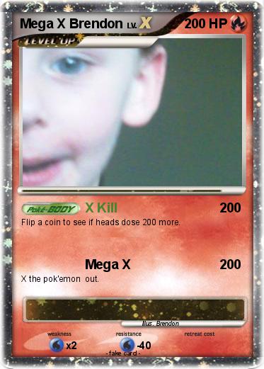 Pokemon Mega X Brendon