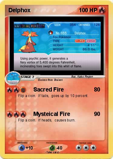 Pokemon Delphox