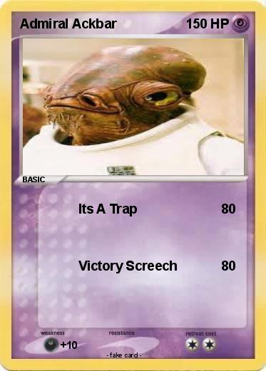 Pokemon Admiral Ackbar