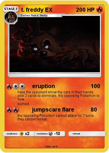 Pokemon t. freddy EX