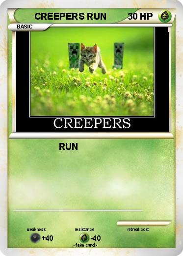 Pokemon CREEPERS RUN