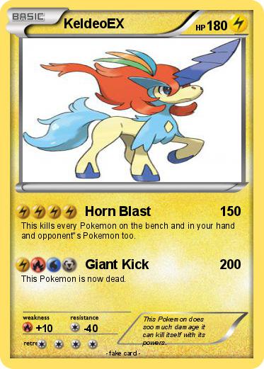 Pokemon KeldeoEX