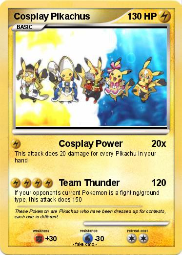 Pokemon Cosplay Pikachus