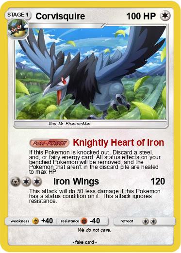 Pokemon Corvisquire