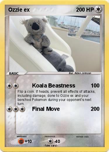 Pokemon Ozzie ex