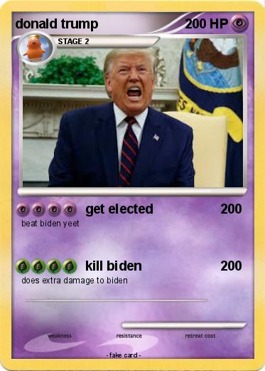 Pokemon donald trump