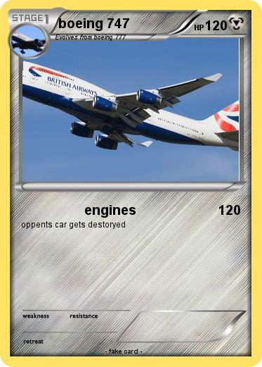 Pokemon boeing 747
