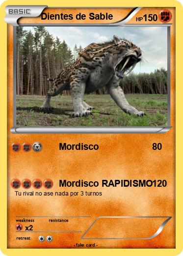 Pokemon Dientes de Sable