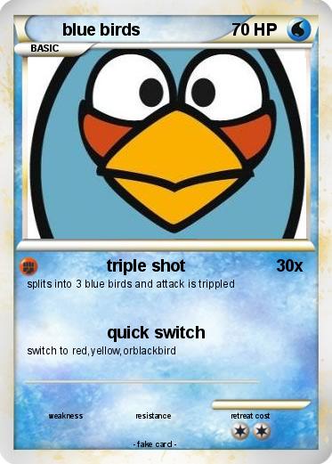 Pokemon blue birds