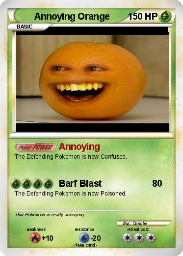 Pokemon Annoying Orange
