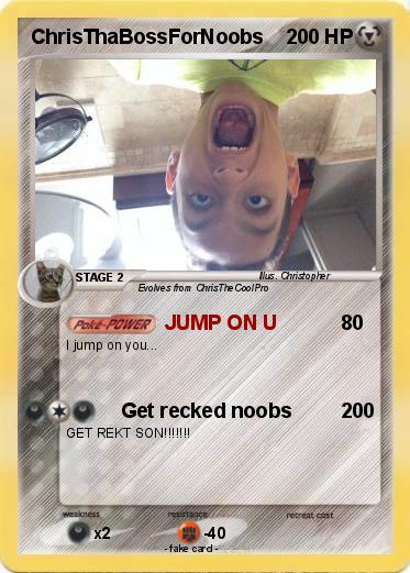 Pokemon ChrisThaBossForNoobs
