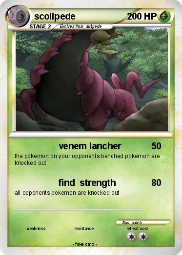 Pokemon scolipede