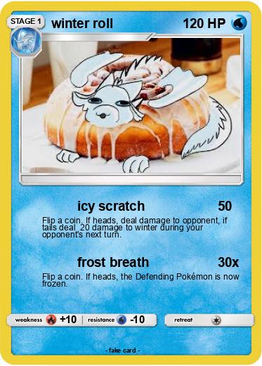Pokemon winter roll