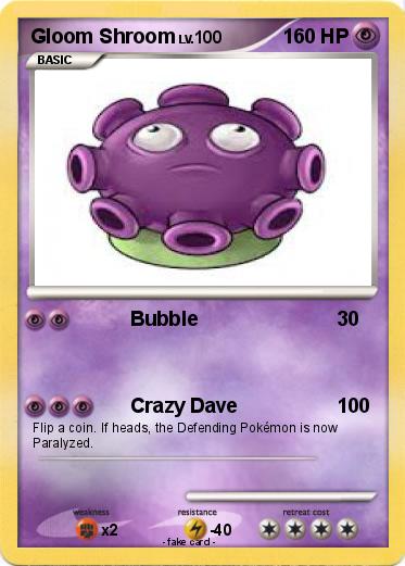 Pokemon Gloom Shroom