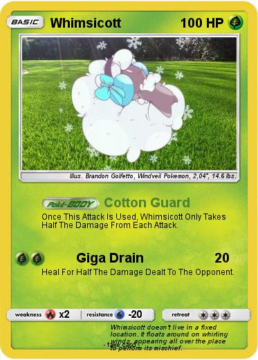 Pokemon Whimsicott