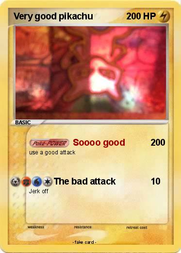 Pokemon Very good pikachu