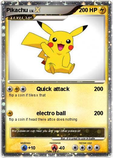 Pokemon Pikachu