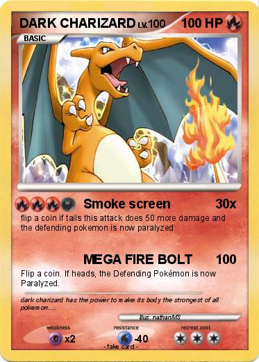Pokemon DARK CHARIZARD