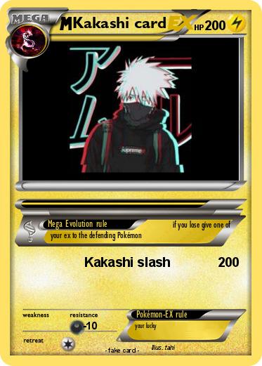 Pokemon Kakashi card
