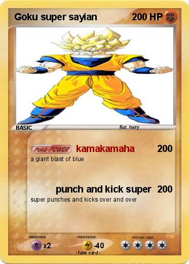 Pokemon Goku super sayian