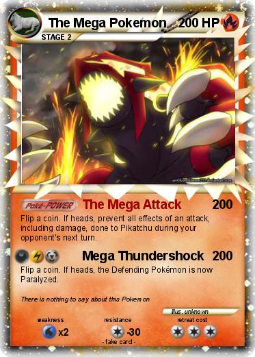 Pokemon The Mega Pokemon