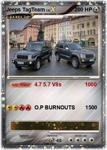 Pokemon Jeeps TagTeam