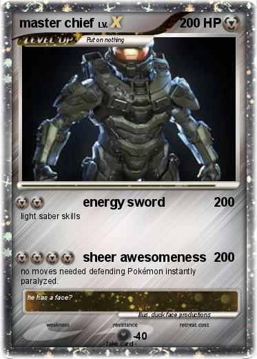 Pokemon master chief