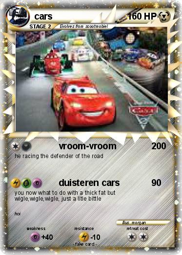Pokemon cars