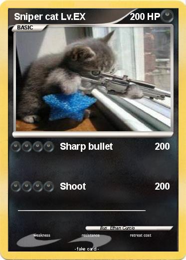 Pokemon Sniper cat Lv.EX