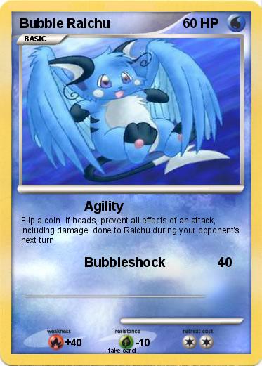 Pokemon Bubble Raichu