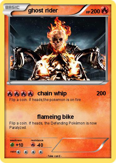 Pokemon ghost rider