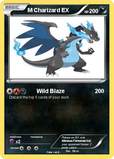 Pokemon M Charizard EX