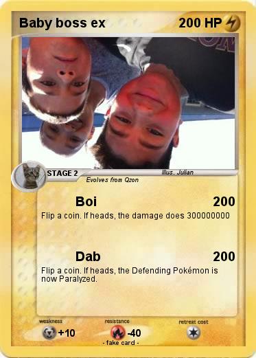 Pokemon Baby boss ex