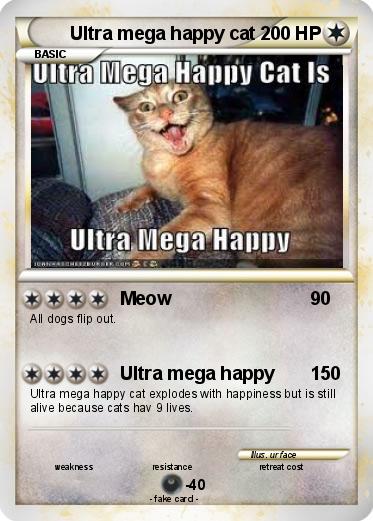 Pokemon Ultra mega happy cat