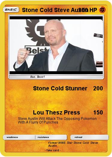 Pokemon Stone Cold Steve Austin